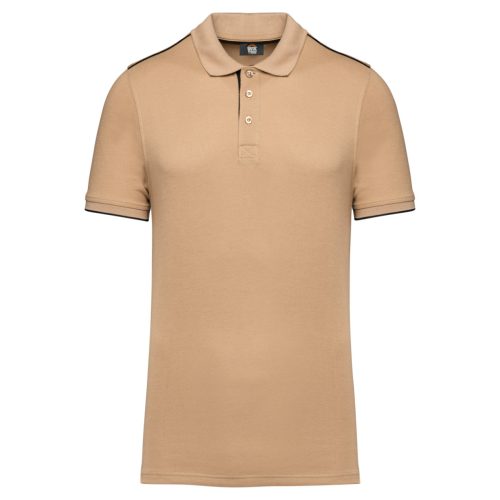 Designed To Work WK270 FÉRFI RÖVID UJÚ KONTRASZTOS DAYTODAY PÓLÓING 2XL