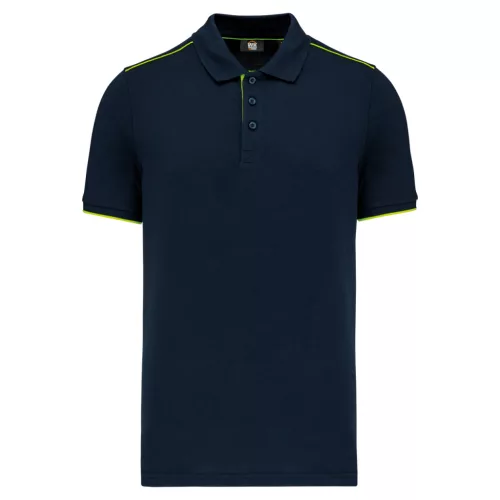 Designed To Work WK270 FÉRFI RÖVID UJÚ KONTRASZTOS DAYTODAY GALLÉROS PÓLÓ XL