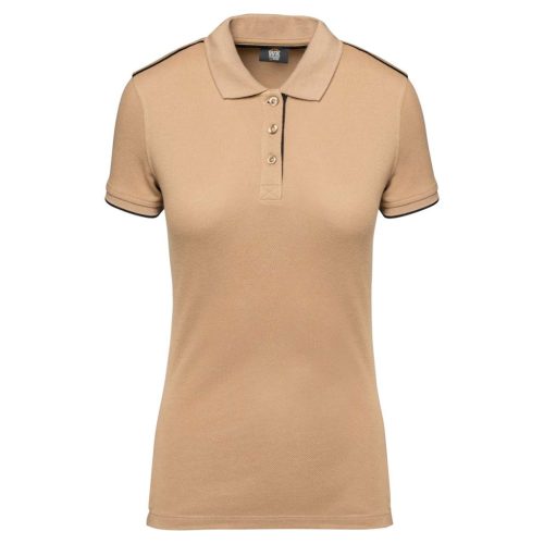 Designed To Work WK271 LADIES' SHORT-SLEEVED CONTRASTING DAYTODAY POLO SHIRT M