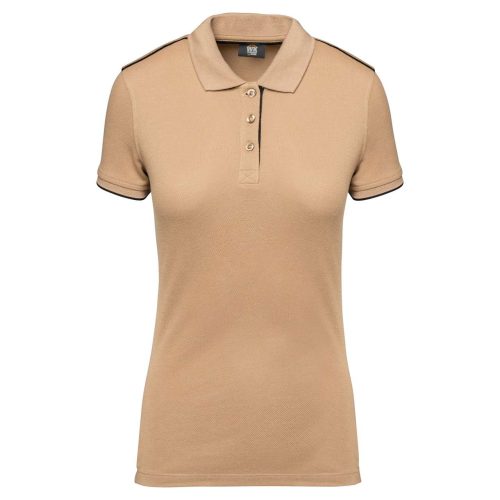 Designed To Work WK271 LADIES' SHORT-SLEEVED CONTRASTING DAYTODAY POLO SHIRT XL