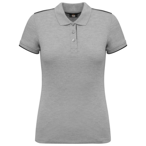 Designed To Work WK271 LADIES' SHORT-SLEEVED CONTRASTING DAYTODAY POLO SHIRT S