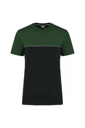 Designed To Work WK304 UNISZEX KÖRNYEZETBARÁT RÖVID UJJÚ KÉT SZÍNŰ PÓLÓ S