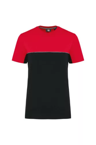 Designed To Work WK304 UNISZEX KÖRNYEZETBARÁT RÖVID UJJÚ KÉT SZÍNŰ PÓLÓ 4XL