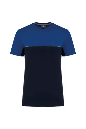 Designed To Work WK304 UNISZEX KÖRNYEZETBARÁT RÖVID UJJÚ KÉT SZÍNŰ PÓLÓ 5XL