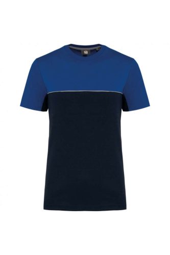 Designed To Work WK304 UNISZEX KÖRNYEZETBARÁT RÖVID UJJÚ KÉT SZÍNŰ PÓLÓ XS