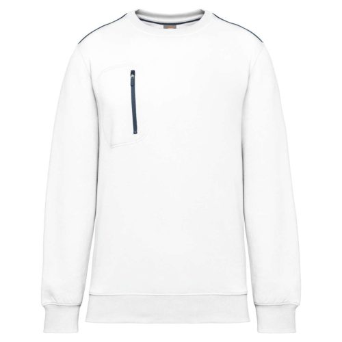 Designed To Work WK403 UNISEX DAYTODAY CONTRASTING POCKET SWEATSHIRT 2XL
