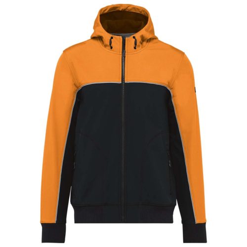 Designed To Work WK450 UNISZEX HÁROMRÉTEGŰ KÉT SZÍNŰ BIONIKUS BEVONATTAL ELLÁTOTT SOFTSHELL DZSEKI L