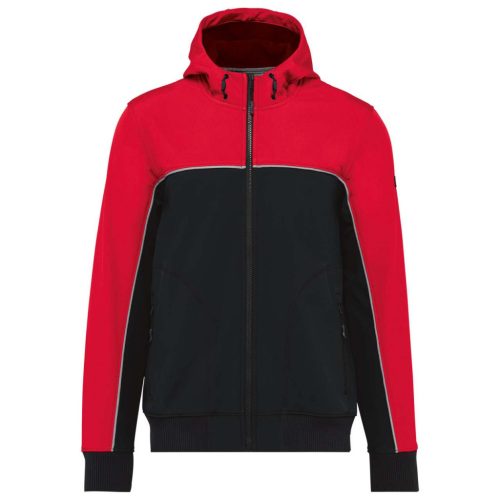 Designed To Work WK450 UNISZEX HÁROMRÉTEGŰ KÉT SZÍNŰ BIONIKUS BEVONATTAL ELLÁTOTT SOFTSHELL DZSEKI L