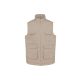 Designed To Work WK607 UNISEX PADDED MULTI-POCKET POLYCOTTON VEST 4XL