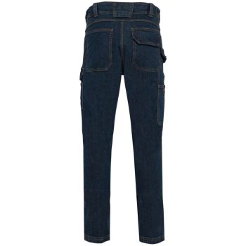 Designed To Work WK705 FÉRFI TÖBBZSEBES DENIM NADRÁG 36