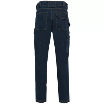 Designed To Work WK705 FÉRFI TÖBBZSEBES DENIM NADRÁG 36