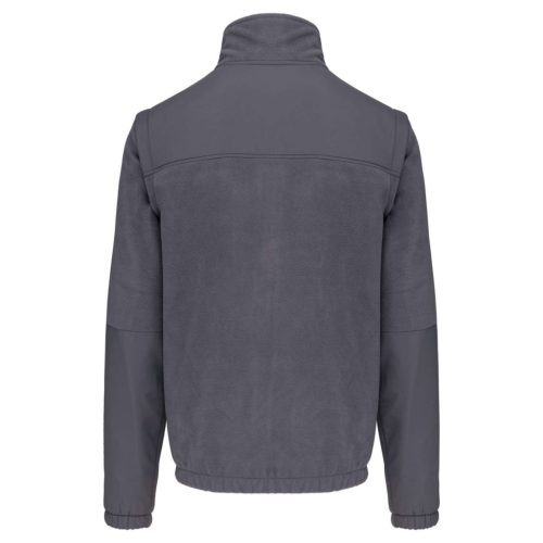 Designed To Work WK9105 FLEECE JACKET WITH REMOVABLE SLEEVES M
