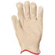 Gants EUROSTRONG 1110 cuir croûte vachette élast dos T10