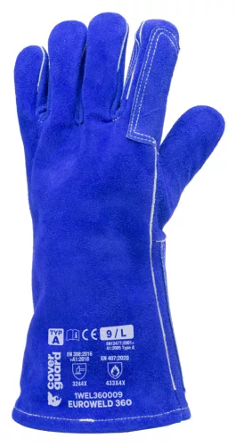 EUROWELD 360 KÉK MARHAHASÍTÉK HEGESZTŐ KESZTYŰ_10