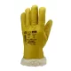 Gants EUROWINTER ISLANDE fleur vach. fourré long.32cm T7