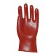 MÁRTOTT PVC KESZTYŰ, PIROS, 27CM HOSSZÚ_9