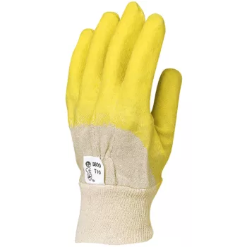   MÁRTOTT SÁRGA LATEX, CSÚSZÁSBIZTOS, SZELLŐZŐ KÉZHÁT_10