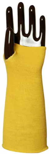 KÖTÖTT SÁRGA KEVLAR KARVÉDŐ, HŐ- ÉS VÁGÁSBIZTOS_46 CM