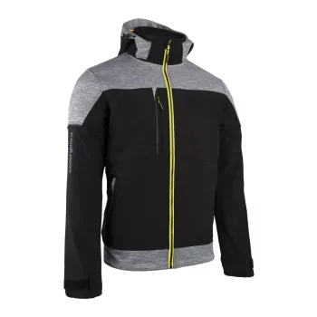 BANJO Veste Softshell GRS Noire/Lime taille L
