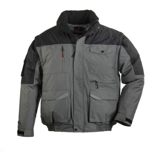 RIPSTOP többzsebes dzseki szürke/fekete M