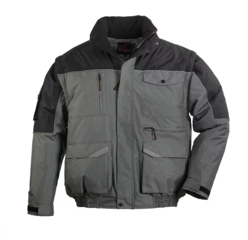 RIPSTOP többzsebes dzseki szürke/fekete XXL