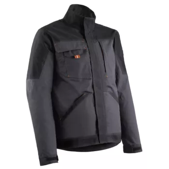 CRISTOBAL Veste Anthracite-Citrouille taille L