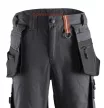 CRISTOBAL II Pantalon Anthracite-Citrouille taille S