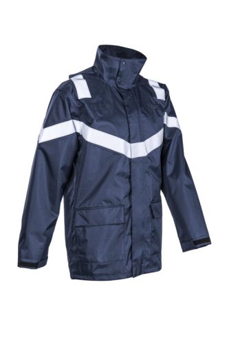 DAGDA SÖTÉTKÉK LÁNGÁLLÓ PU ESŐKABÁT_M