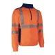 FRISS Sweat thermique Orange HV Marine taille 3XL