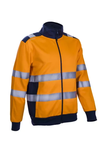 GOKKAN Veste thermique Orange HV Marine taille 00S