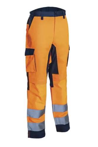 HIBANA Pantalon Orange HV Marine taille 3XL
