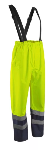 HYDRA Pantalon de pluie Jaune HV Marine taille 00M