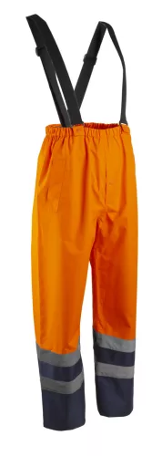 HYDRA PANTS Pantalon de pluie Orange HV Marine taille S