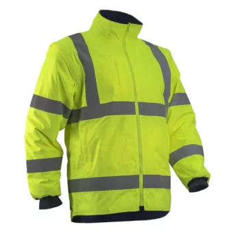 KAZAN Veste thermique 2/1 GRS, Jaune HV taille L