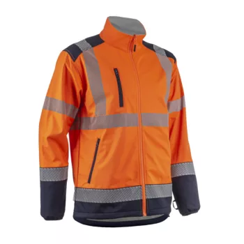 KAZAN SOFTSHELL Orange HV Marine taille 00L