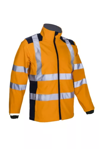 KANPA Veste softshell Orange HV Marine taille 0XL