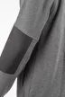 Veste thermique MIKAN gris chiné S.3XL