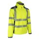 NEBULO FLUO SÁRGA/SÖTÉTKÉK SOFTSHELL KABÁT_L
