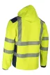 NEBULO Veste Softshell GRS Jaune HV/Marine taille L