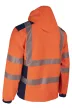 NEBULO Veste Softshell GRS Orange HV/Marine taille M