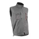 Gilet PADDOCK II gris-orange 4XL