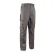 Pantalon PADDOCK II gris-orange XL