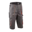 Bermuda long PADDOCK II gris-orange 4XL