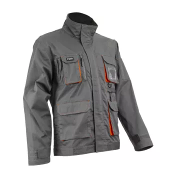 Veste PADDOCK II gris-orange L