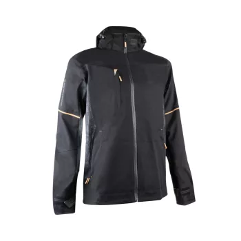 S-CLAW Veste Softshell GRS Noire/Kraft Caramel taille L
