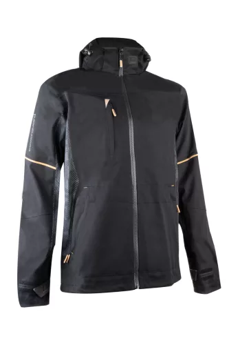 S-CLAW Veste Softshell GRS Noire/Kraft Caramel taille 4XL