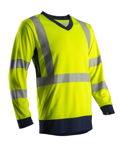 SOMO HI-VIZ SÁRGA HOSSZÚ UJJÚ PÓLÓ CO/PES GRS_2XL