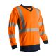 SOMO HI-VIZ NARANCS HOSSZÚ UJJÚ PÓLÓ CO/PES GRS_3XL