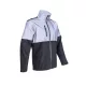 TAKA FÉNYVISSZAVERŐ BETÉTES FEKETE SOFTSHELL DZSEKI_3XL