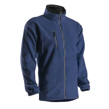 Veste ANGARA polaire 450 g/m2 bleue, L